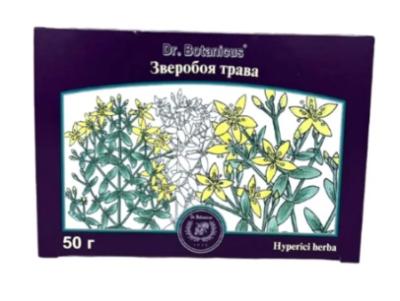 Зверобоя трава лек. сырье измельчен. 50г упаковка №1